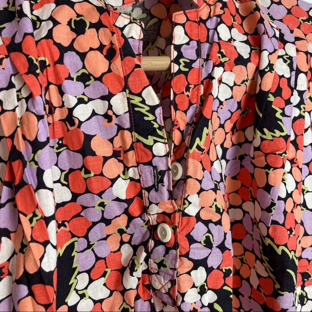 Printed Retro Shirt Dress - Picture 8 of 11